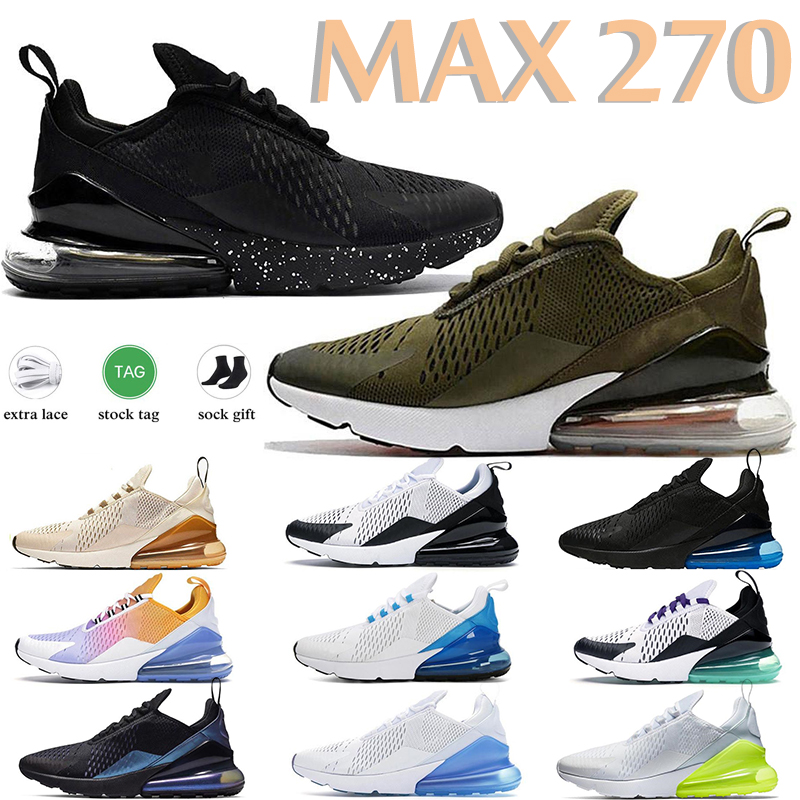 

270 270s running shoes men women runner Triple Black White Unc Be True Brown Grape Light Bone Medium Olive Cactus Anthracite Summep sneakers size 36-45, #3 40-45
