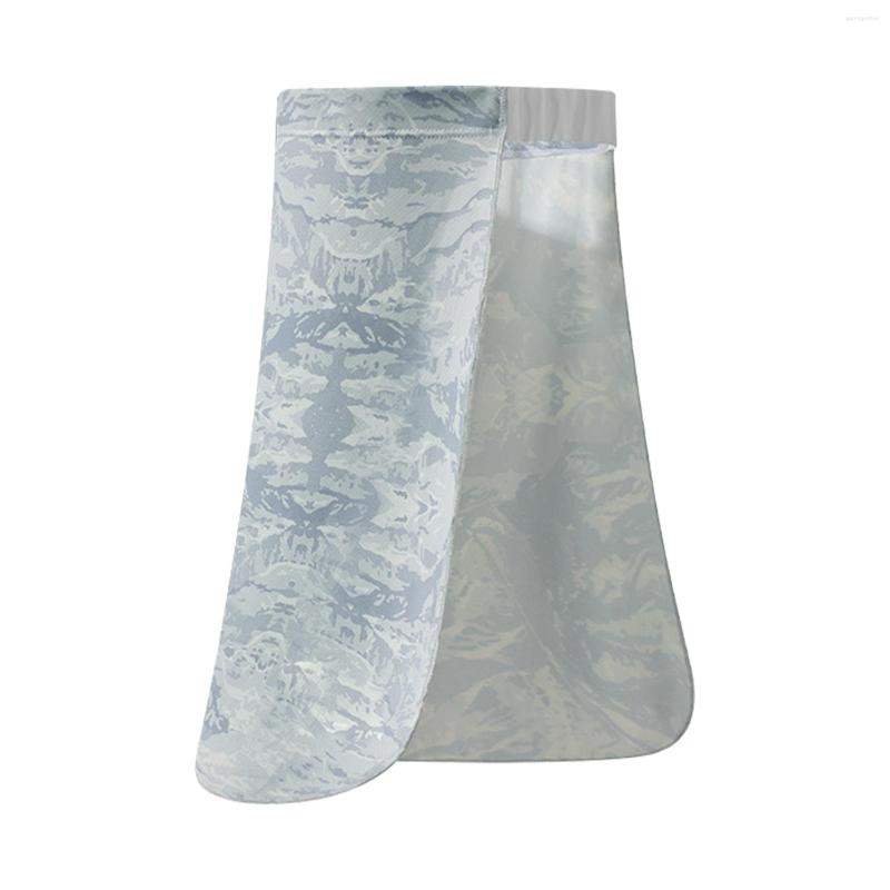

Bandanas UV Sun Protection Neck Drape Summer Silk Cycling Headband Flap From The In