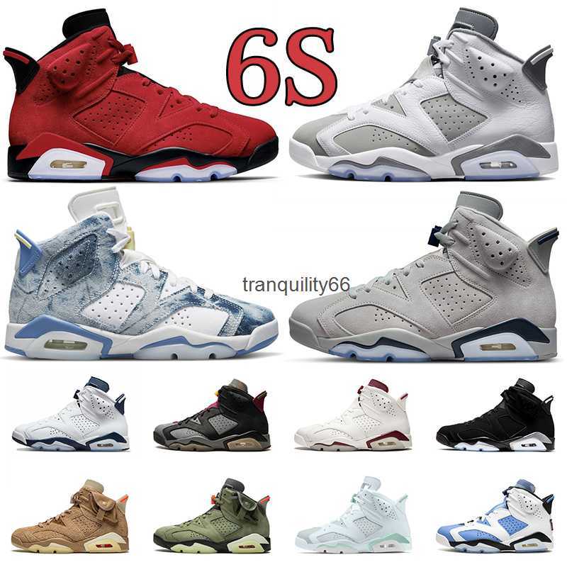 

Georgetown Jumpman 6 6s basketball shoes men women sport trainer Cool Grey Toro Metallic Silver Acid Wash Denim mens sneaker trainers, #22 6s oreo