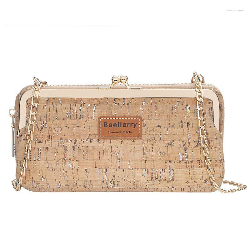 

Evening Bags Messenger Bag Wood Grain Multifunctional Shoulder Women Mini Printed Zipper Wallet Purses And Handbags, Ck001-125
