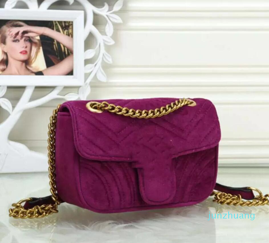 

Designer-Marmont velvet bags handbags women famous brands shoulder bag Sylvie luxury handbags purses chain fashion crossbody bag