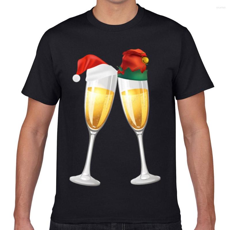 

Men' T Shirts Tops Shirt Men Christmas And Year 2022 Casual Black Geek Custom Male Tshirt Fa001