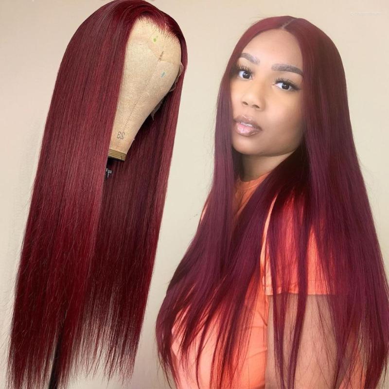 

Highlight Wig Human Hair Lace Straight 13x1 Wigs Brazilian Remy Colored Bone Ombre, Picture shown