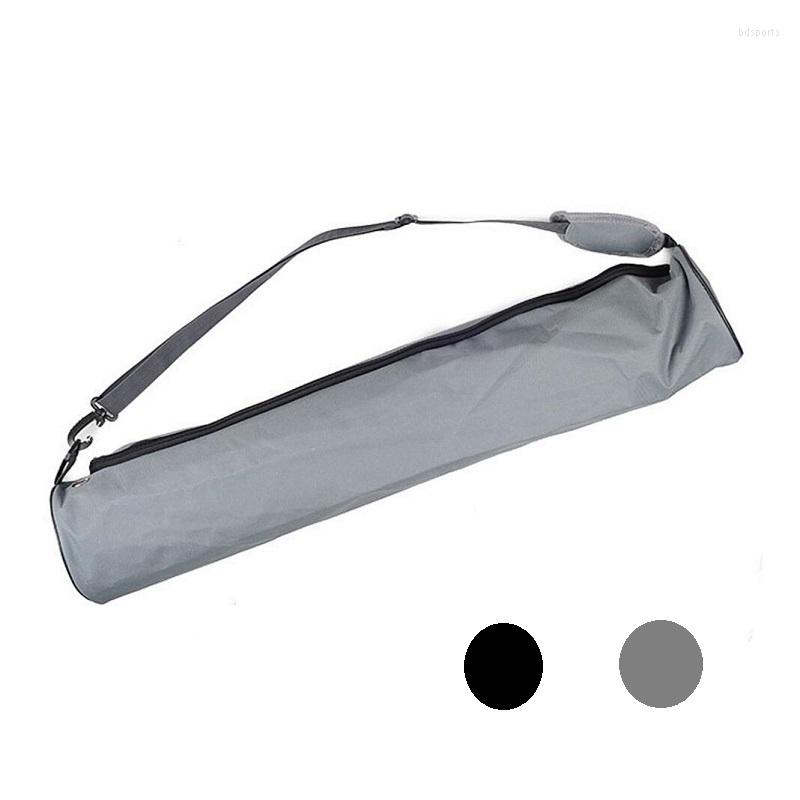 

Outdoor Bags Waterproof Oxford Yoga Backpack Bag Gym Mat Pilates Case Carriers For Less 6mm, Black