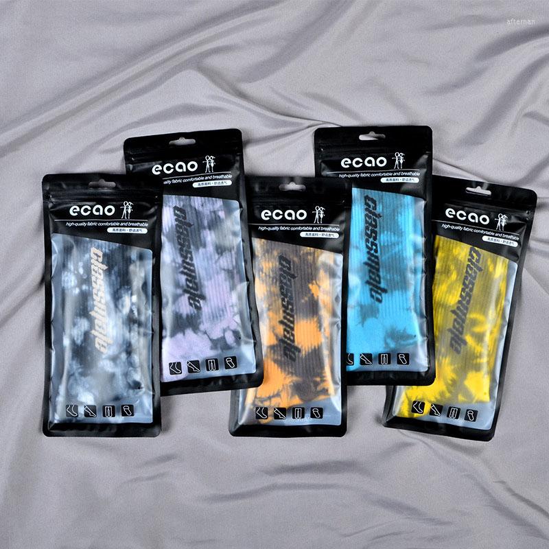 

Women Socks Ladies Tie-dye Middle Tube Women's High Street Fashion Cotton Custom Casual, A4