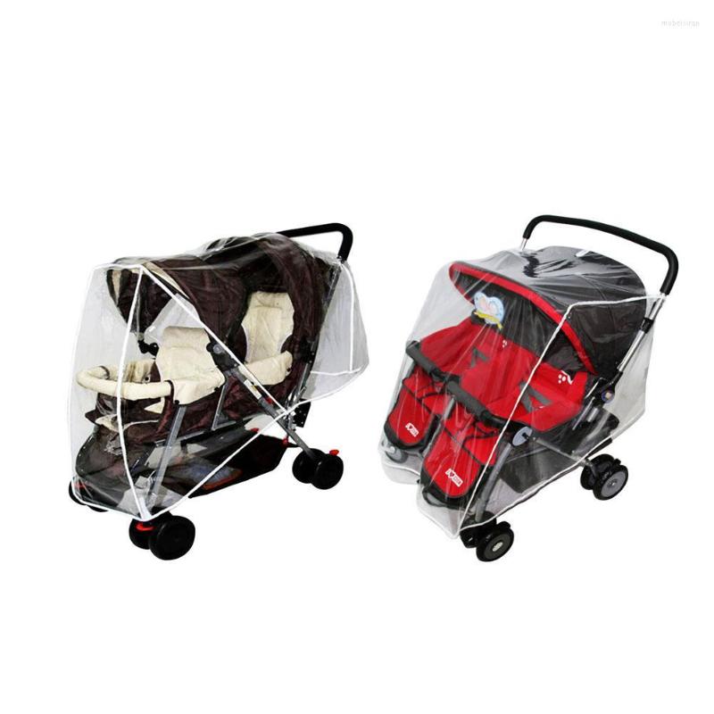 

Stroller Parts Weather Shield For Double - Side By Baby Rain Cover