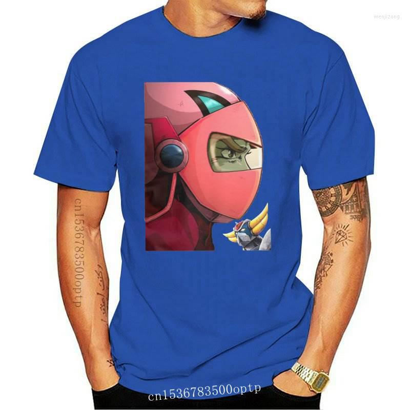 

Men's T Shirts Grendizer Super Robot Vintage Pure Cotton Tee Shirt Short Sleeve Mazinger Round Collar Clothes Graphic, Blackmen