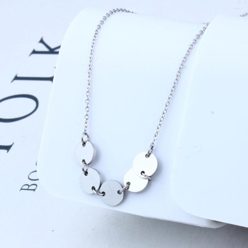

Chains OUFEI Wholesale Necklaces Pendants Stainless Steel Chain Necklace Jewellery Classic Women's Clothing Accessories Fashion Jewelry