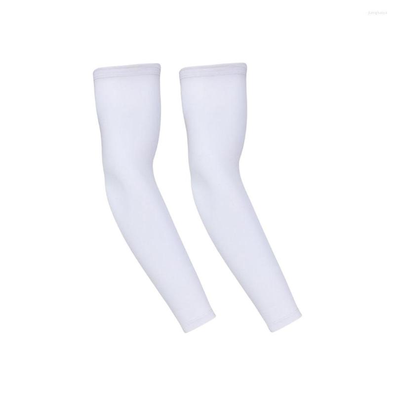 

Knee Pads Biking Arm Sleeve Reusable Fashion Breathable Sports Basketball Exercising Running Mountaineering Sleeves Protector, Light grey m