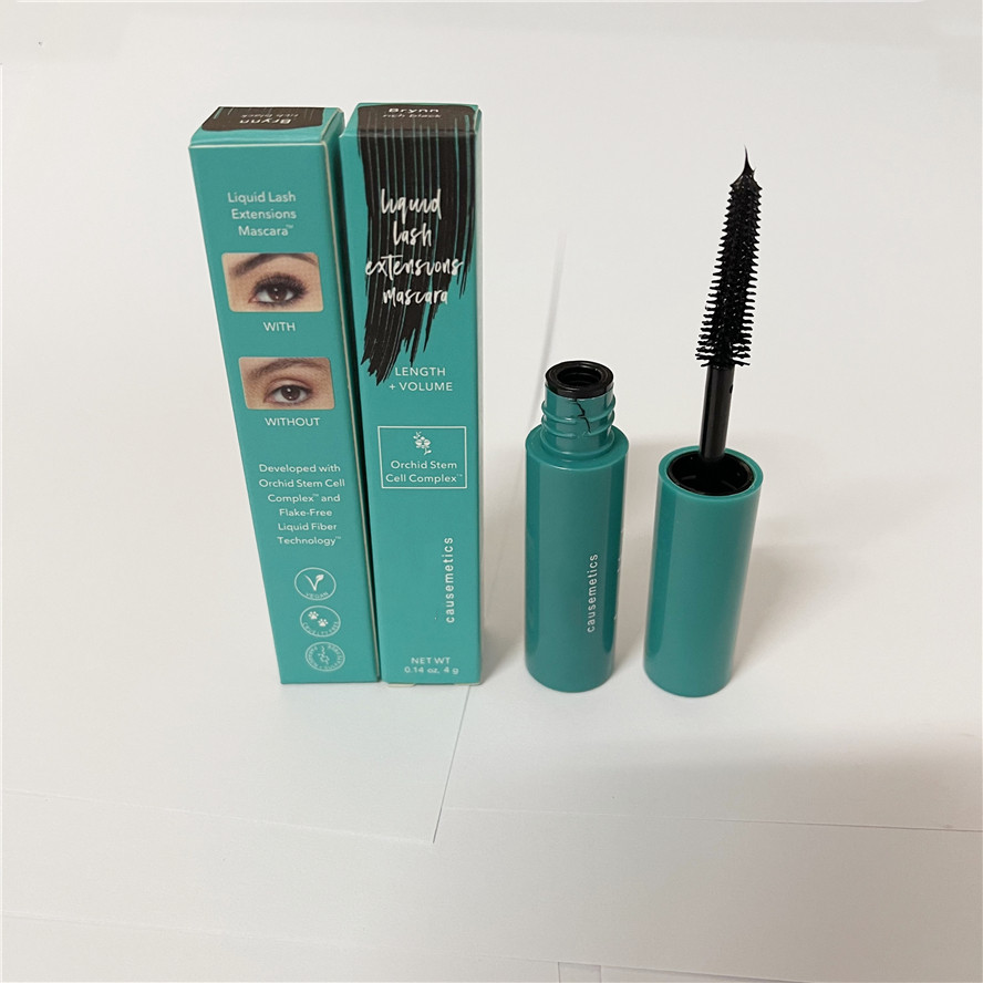 

Makeup Liquid Lashes Extensions Mascara Thrive Brynn Rich Black Mascara Lash Eye Cosmetics Dramatic Long 0.14oz Full Size 4g, As pic