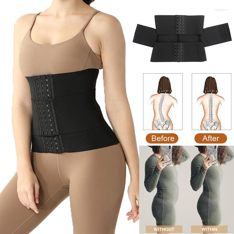 

Women' Shapers Waist Trainer For Women Corsets Cincher Sport Girdle Body Shaper Fajas Colombianas Invisible Wrap Belt Slim, Black