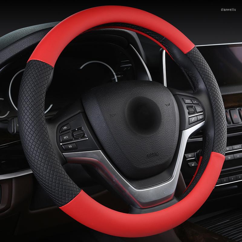 

Steering Wheel Covers Universal Car Cover Auto Multi-color Optional Styling