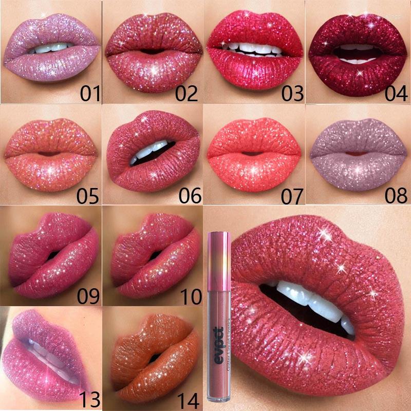 

Lip Gloss 15 Colors Velvet Nude Matte Liquid Lipsticks Glitter Shimmer Waterproof Long Lasting Red Pink Tint Makeup Cosmetic, 07