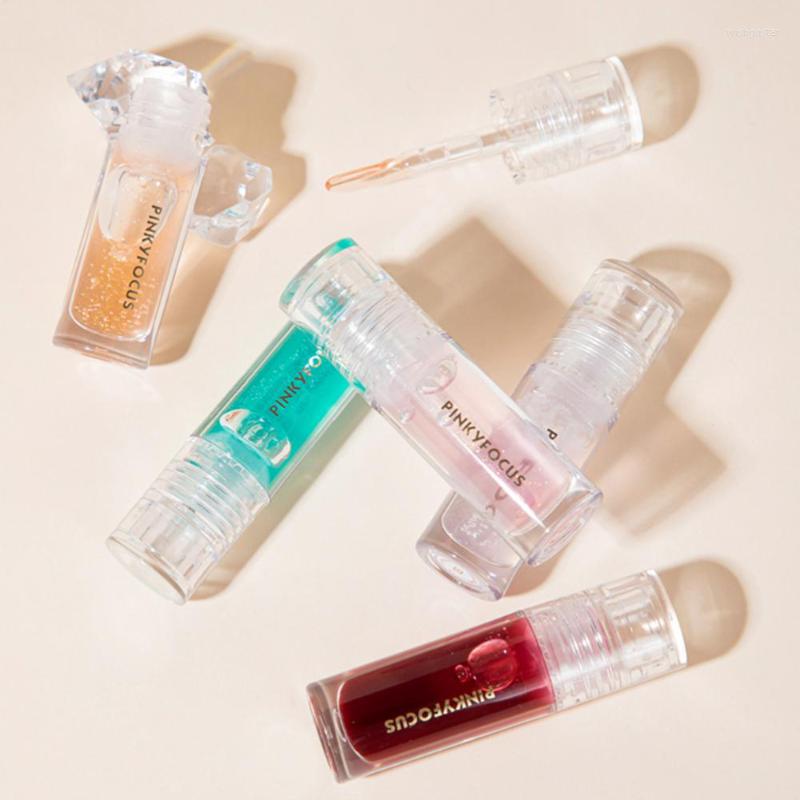 

Lip Gloss 1pcs Transparent Oil MoisturizerAnd Nourishing Glaze Waterproof Long-lasting Glossy Natural Lipstick Portable Makeup, 02