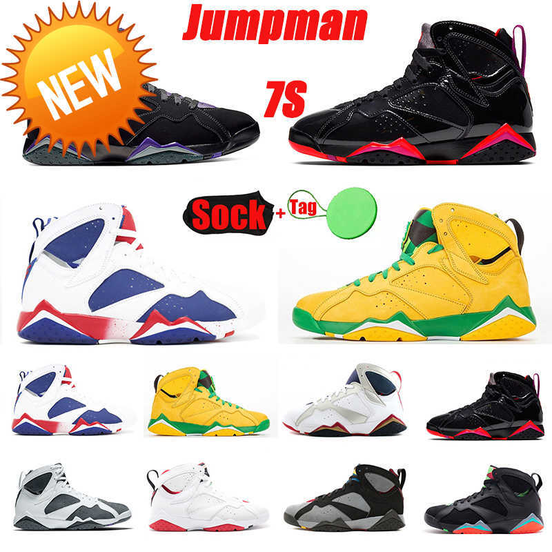 

NEW 7 7s mens basketball shoes sneakers Flint Trophy Oregon Ducks Bordeaux Trophy Room Barcelona Hare Patent Alternate Mist men outdoor, Pay for box