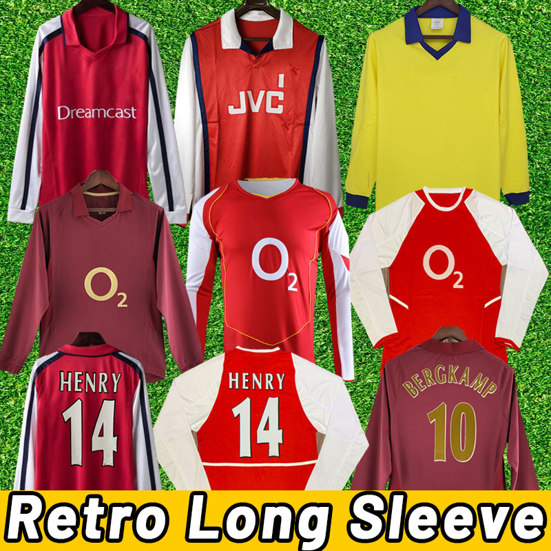 

HIGHBURY HOME FOOTBALL SHIRT soccer JERSEYs PIRES HENRY REYES Retro BERGKAMP ADAMS Persie Galla Fabregas Long sleeve 00 02 03 04 05 06 98 99 1978 11 12 2000 2002 2003 2005