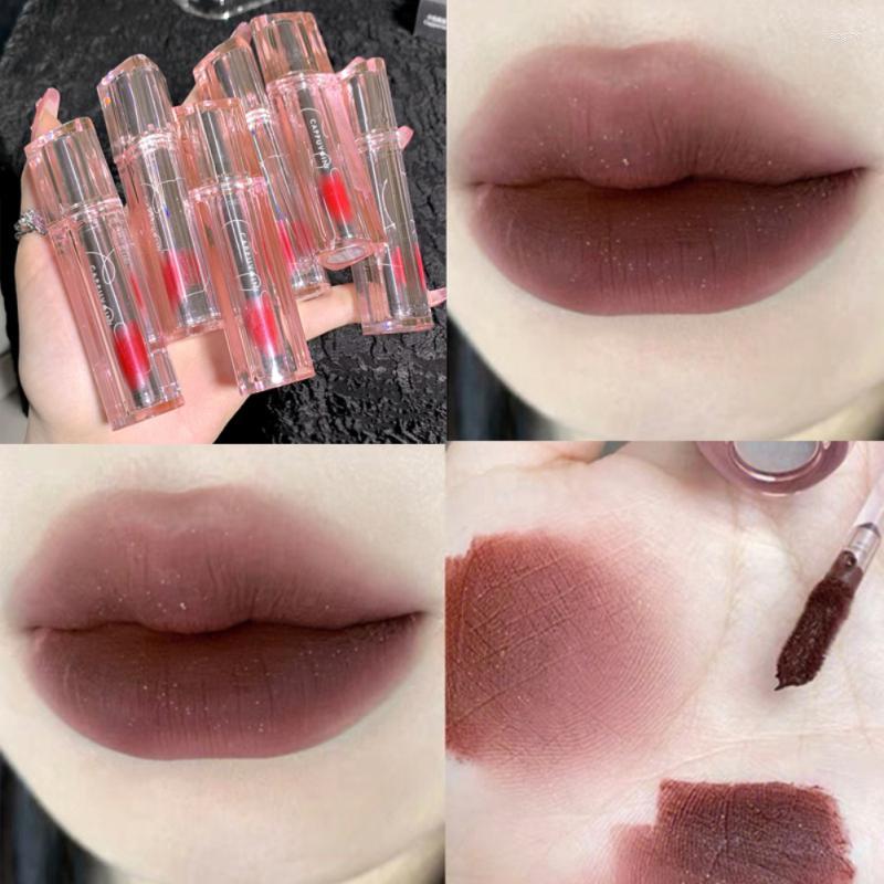 

Lip Gloss Matte Texture Lipstick Non-stick Cup Glaze Waterproof And Sweatproof Portable Lips Make-up For Women Cosmetics, 03