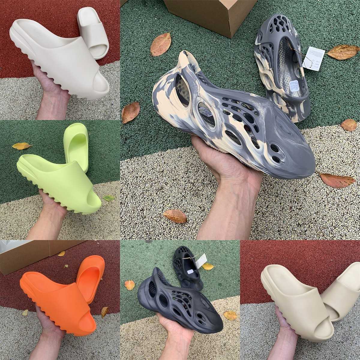 

2023 Slides Slippers Desert Sand Casual Shoes Summer Brown Flat Mens Women Beach Resin Sandal Graffiti Bone Rubber MXT Moon Gray Mineral Vermillion Red Designers S1, Please contact us