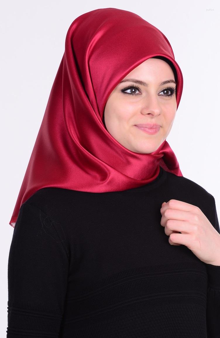 

Ethnic Clothing Minahill Vermillion Smart Scarfs Muslim Bonnets For Women Head Scarf Headwraps Hijab 13