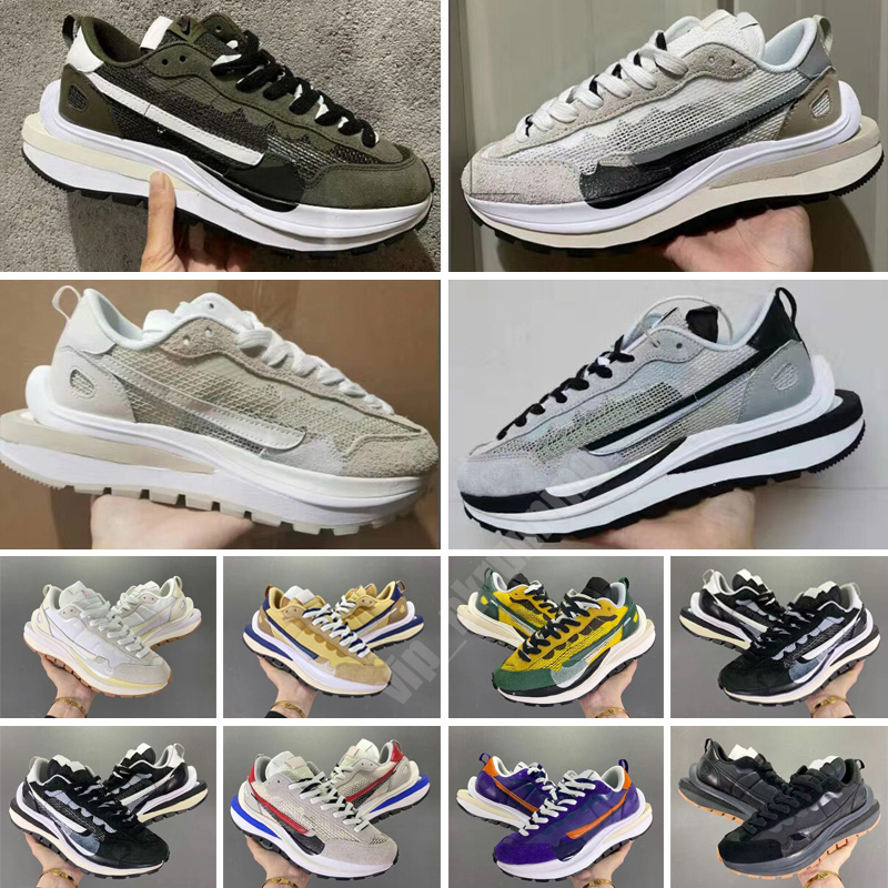 

2022 waffle one ldv ldwaffle men women running shoes ld black white nylon varsity blue dark sesame void royal outdoor sports trainers sneakers 36-46, Color 19