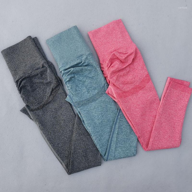 

Active Pants OLOEYER Seamless Gym Leggings Women High Waist Yoga Fitness Ruched BuLifting Stretchy Legging Booty Workout Tights, Black shorts