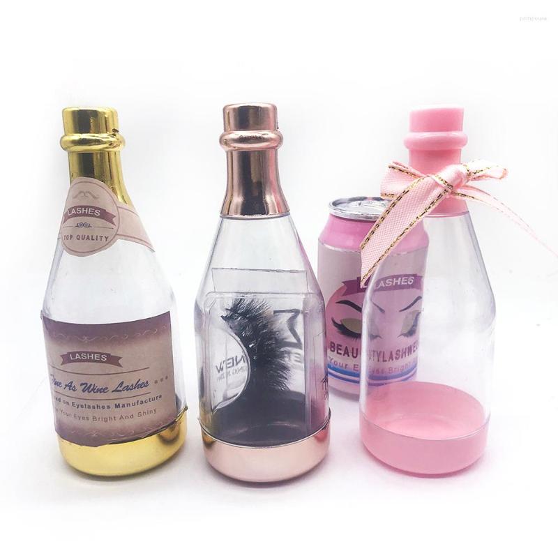 

False Eyelashes Qingdao Factory Premium 3D Mink Lash Handmade Real Fur Cruelty Free With Cases