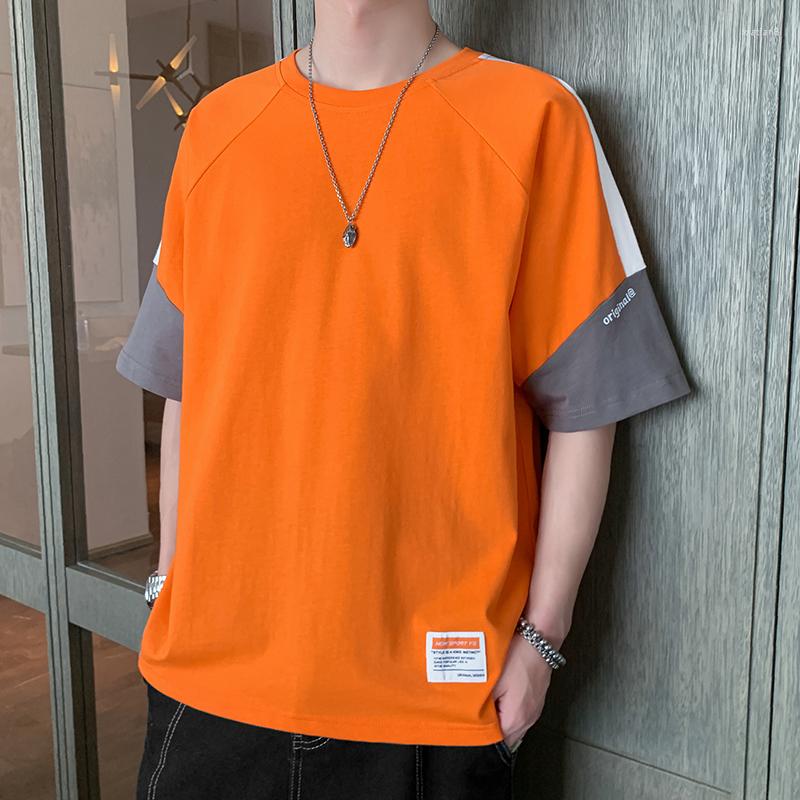 

Men's T Shirts Funny Men T-shirt Casual O-neck Tshirts Cool Cotton 2022 Summer Stretwear Print Short Sleeve Tops Drop, Blue