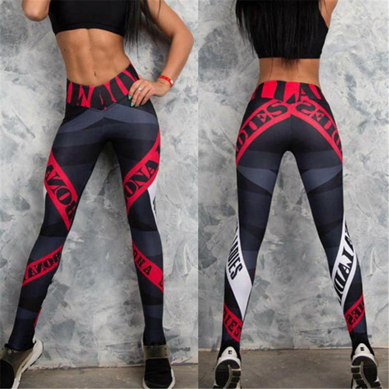 

Active Pants Leggings Push Up Leggins Sport Women Fitness Running High Waist Yoga Squat Proof Workout Sportswear Gym Tights Dropship, Red