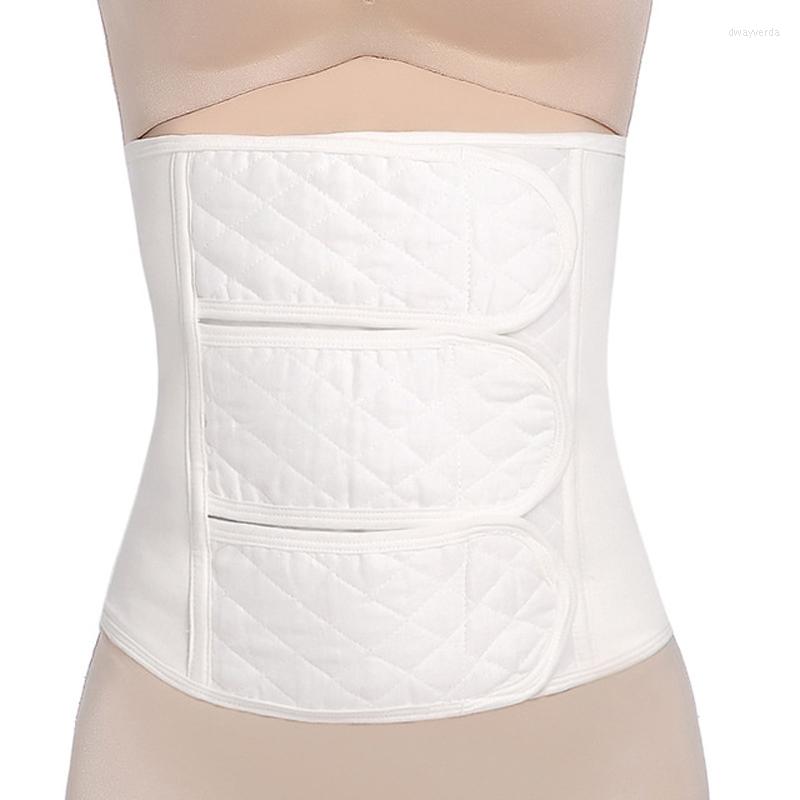 

Women' Shapers Women' Cotton Waist Trainer Slimming Belt Tummy Control Free Adjusted Shaper Postpartum Recovery Firm Corset, Pink