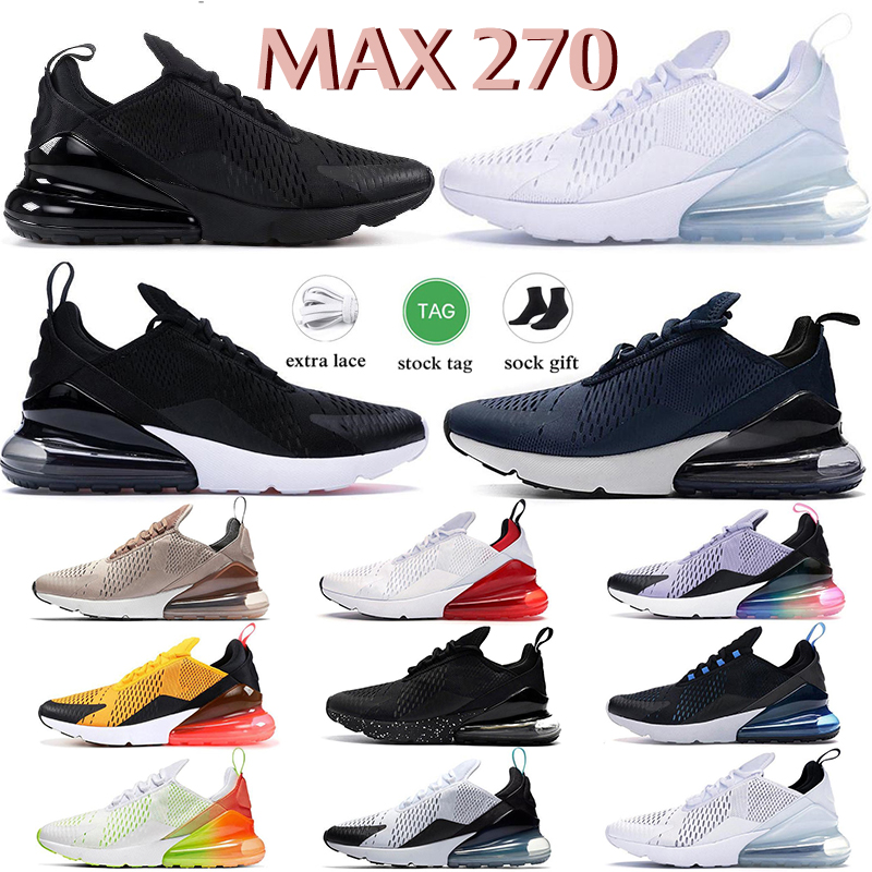 

270s men women running shoes Triple White Black Oreo Barely Rose Dusty Cactus Photo Blue University grape mens trainers outdoor sneakers size 36-45, #10