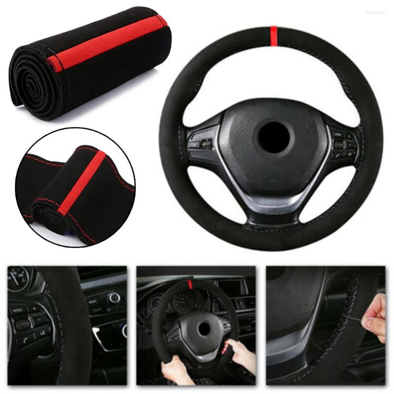 

Steering Wheel Covers Universal Cover Car Protector Anti-Slip Sport Replacement