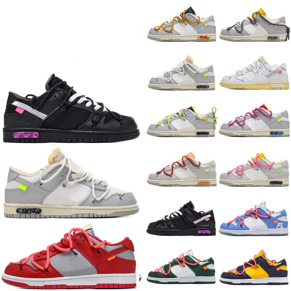 

2022 Off Authentic Low Lot Of 50 Collection Running Shoes University Red Blue Pine Green White Black Michigan Men Women Sneakers, # 11