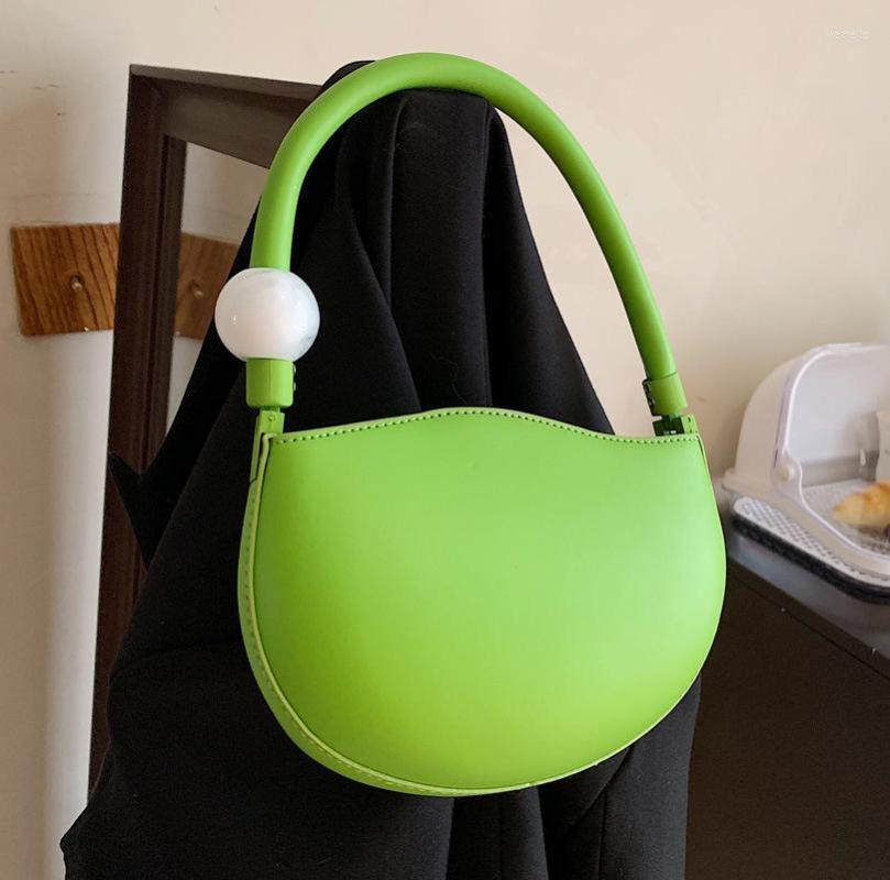 

Evening Bags Shoulder Women 2022 Brand Designer Handbag Pu Leather Underarm Bag Ins Chic Crossbody Tote Bolsas Feminina, Black