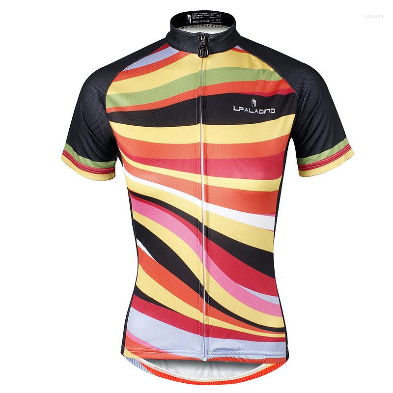 

Racing Jackets ILPALADINO Women Anti-sweat Short Sleeve/ Jacket Breathable Summer Cycling Jersey Top Design