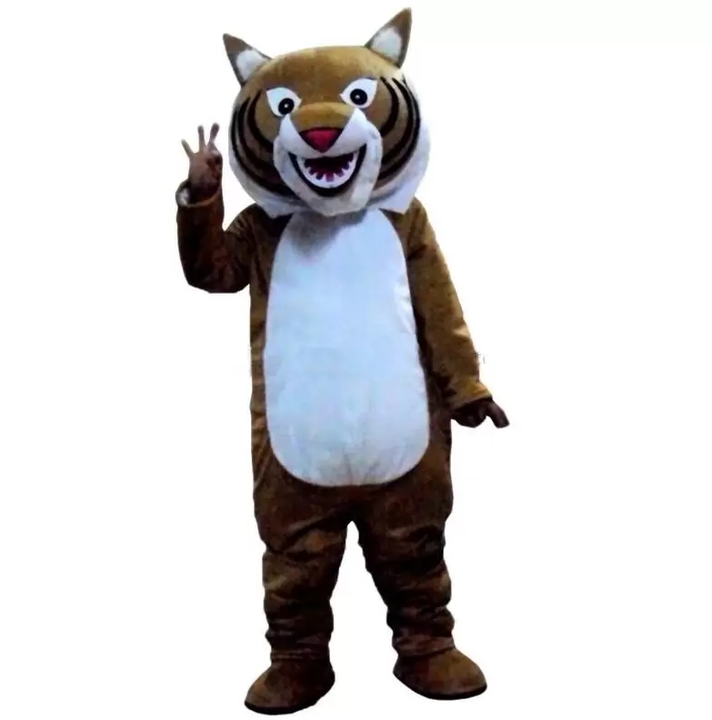 

2022 factory hot new tiger Mascot Costumes Cartoon Character Adult Sz, As pic