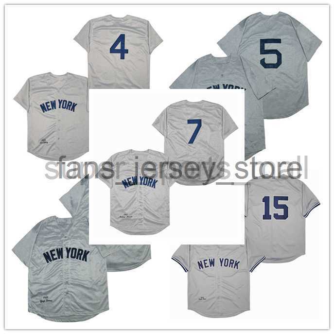 

Baseball Jerseys 7 Mantle 3 Ruth 15 Munson 5 don mattingly 4 gehrig 42 Rivera 2 Jeter 8 Berra 23 Mattingly Jersey White Stripe And Grey