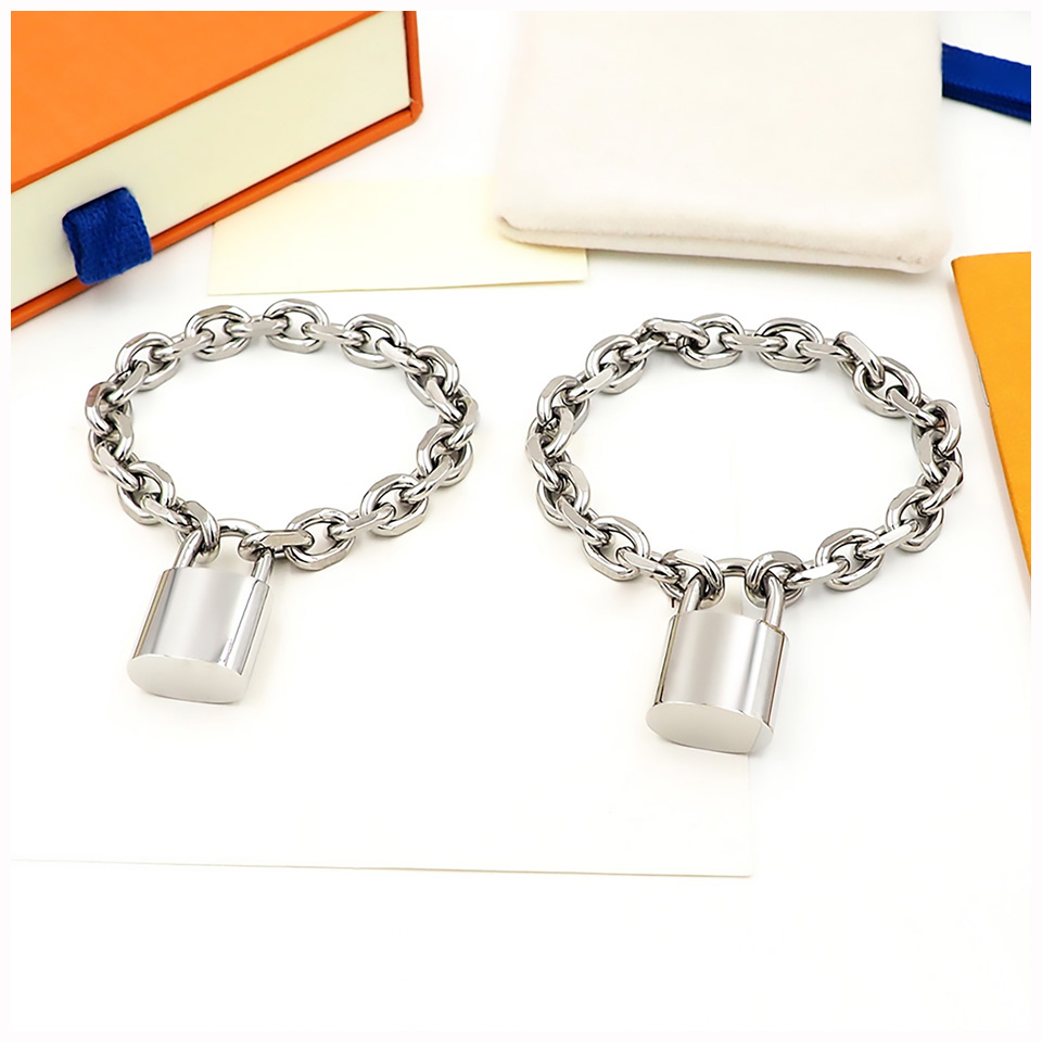 Bracelet Gold Bangle L Lerrouille des bracelets bracelets de charme vintage Braclets d'amitié de chaîne de glace