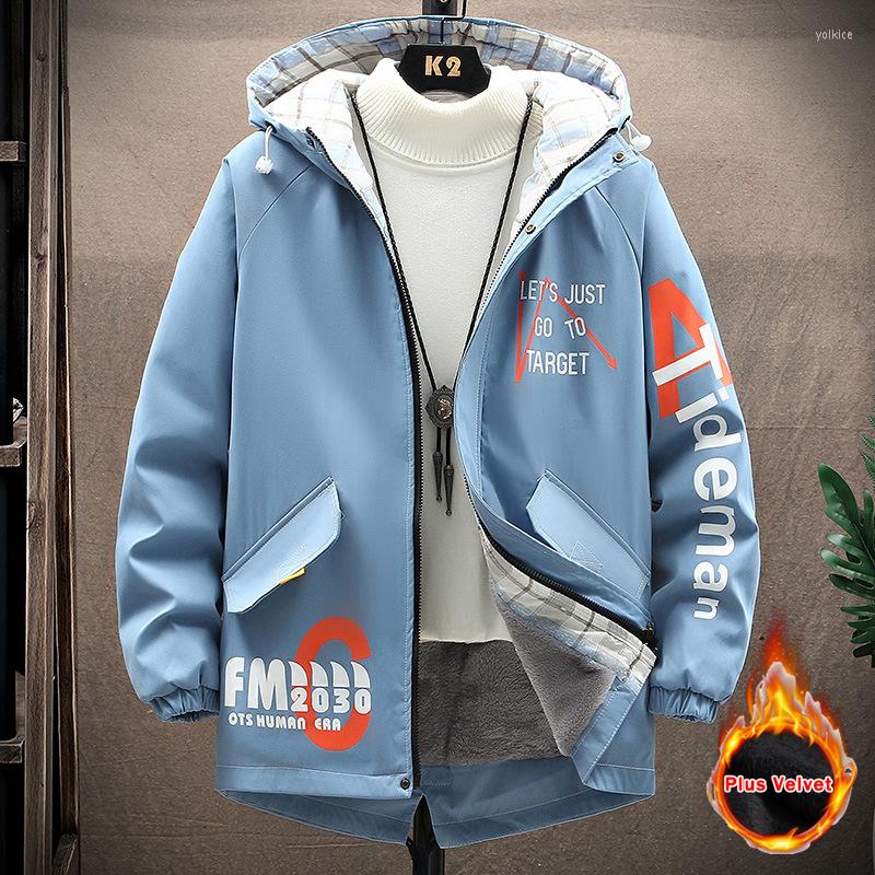 

Men's Down 2022 Cotton Padded Jacket Autumn Winter Jackets Hooded Thick Warm Parkas Coat Men Outwear, Gray