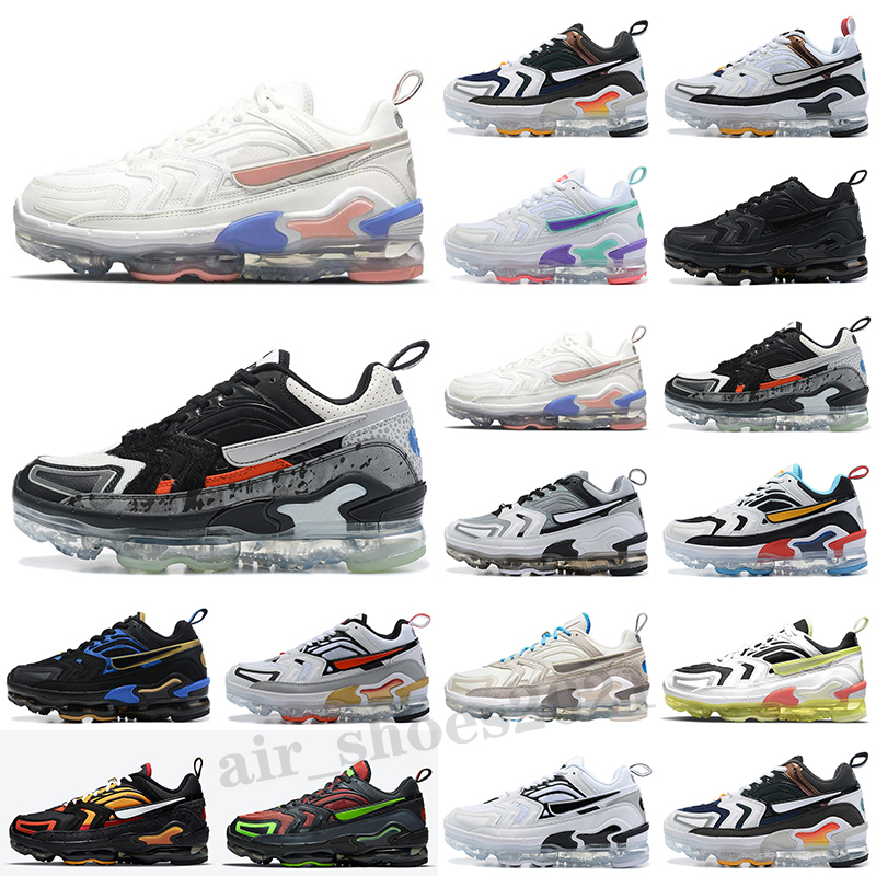 

Men EVO Runner Running Shoes Evolution of Icons Women Triple Black White Relese Date Trainers Sports Sneakers 36-45 S225, Color 4