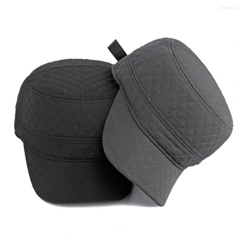 

Visors Winter Peaked Hat Portable Lightweight Keep Warm Chic Sunscreen Men, Black