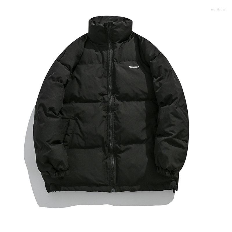 

Men's Down Winter Coat Men Stand Collar Coats Warm Parkas Streetwear Cotton Slim Male Jackets Windproof Padded Women, Pink