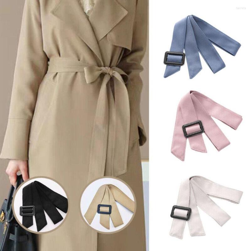 

Belts Women Classic Skirt Dress Overcoat Fashion Corset Band Wraparounds Waistband Ladies Cummerbands Wind Coat Belt, Black