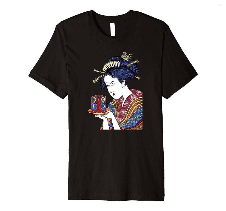 

Men' T Shirts Japanese Lady - Emek Artman Premium T-Shirt, Men-black