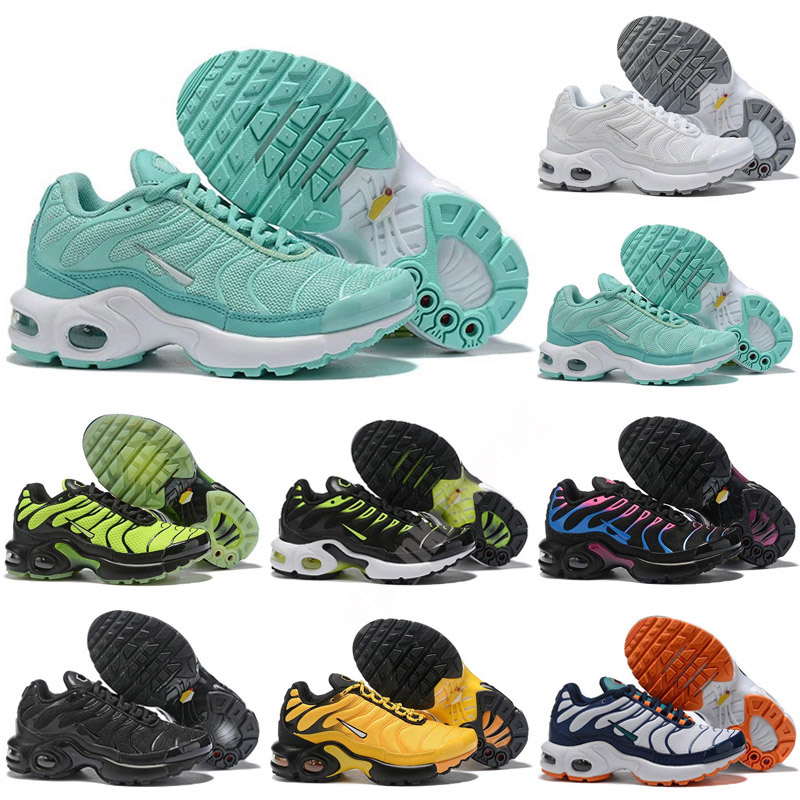 

TN Plus Kid Sports Running Shoes Rainbow Children Kids Boy and Girls Trainers Tns Sneakers Athletic Classic Outdoor Sneakers EUR 24-35, Color 5