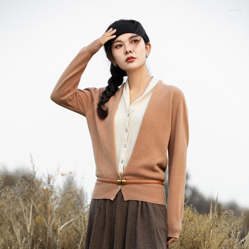 

Women' Knits Style Woman' Sweaters Female Cardigan Autumn Winter Cashmere Sweater Coats Jumper Fashion Jacket Wool Knitted Tops Tit, Hui