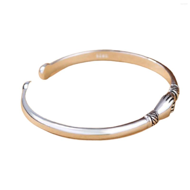 

Bangle 2022 Friends Forever Sterling Silver Vintage Hand By Bracelet Open Chain For Couple XIN-