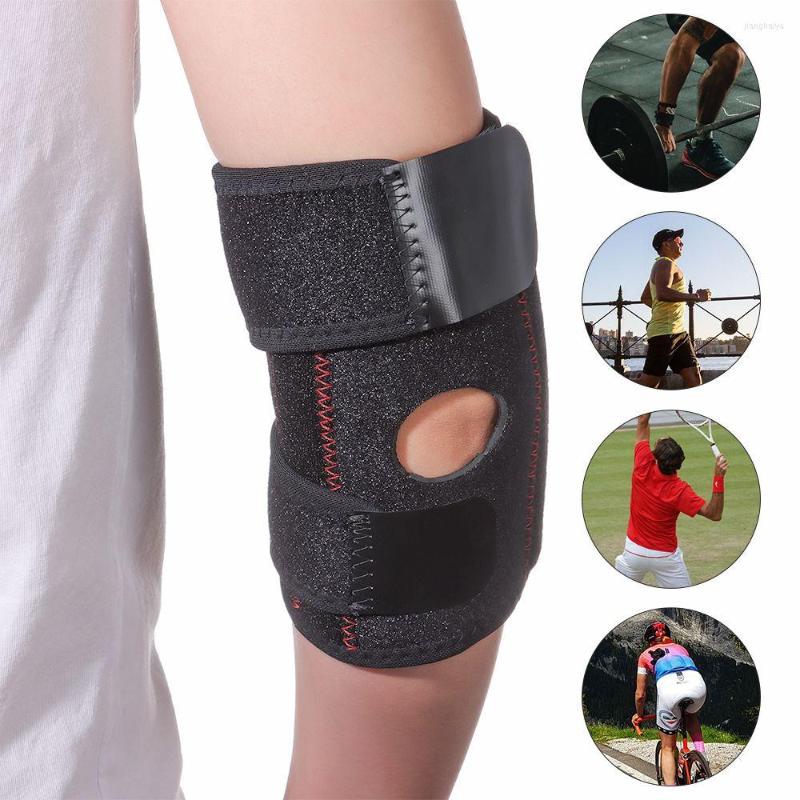 

Knee Pads Adjustable Tennis Elbow Support Breathable Guard Protection Golfer's Strap Lateral Pain Syndrome Epicondylitis Brace, Black