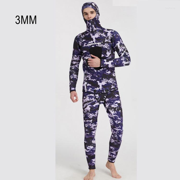 

Women's Swimwear 3MM Neoprene Men Scuba Snorkeling UnderWater Hunting Wetsuit Two Pieces Keep Warm Surfing Swim Jellyfish Clothing Diving, Cqcamo-004 3mm