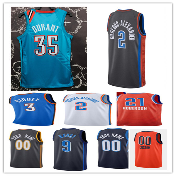 

Printed Shai Gilgeous-Alexander OKC City Edition Basketball Jerseys Josh Giddey Luguentz Dort Jalen Williams Aleksej Pokusevski Jeremiah Robinson-Earl Tre Mann, Man navy