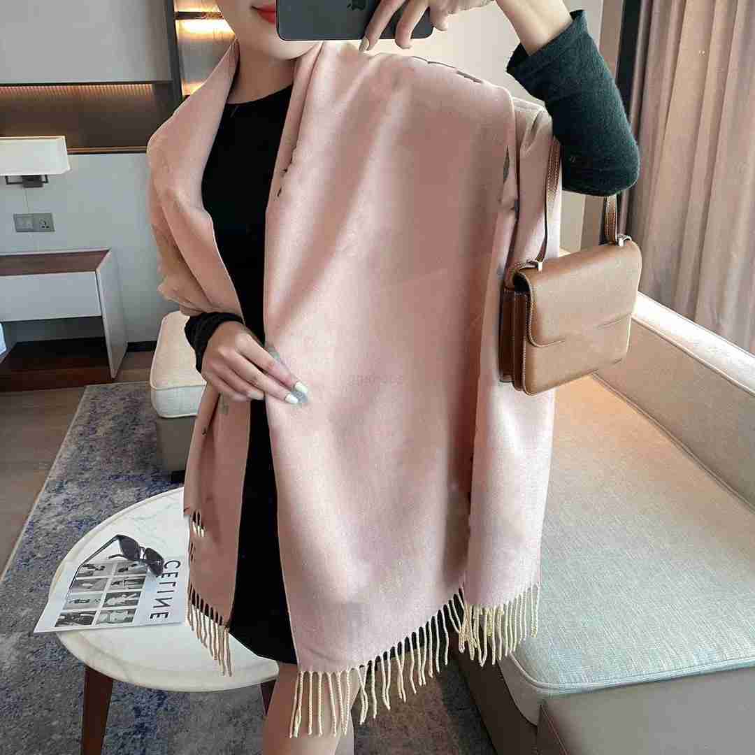

scarf designer cashmere scarf woman soft thick fashion fall winter Luxury Tassels Jacquard Scarfs letter Stars Floral large shawl warm